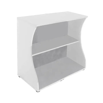Fluval Flex Aquarium Curved Stand 123 Litre White - Amazing Amazon